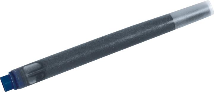 Produktbild Parker Pen Quink - Tintenpatrone - permanent - Blauschwarz - Packung mit 5 - für IM Jotter Sonnet Urban (Blau, Blau / Schwarz, Blau-schwarz, Gray, Grey, Schwarz, Schwarz-Blau, 5x)