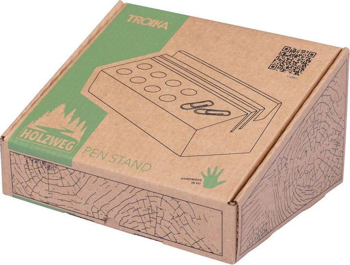 Produktbild Troika HOLZWEG PEN STAND Schreibtisch Organizer, Eichenholz