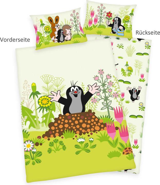 Image du produit Herding Parure de lit bébé La petite taupe