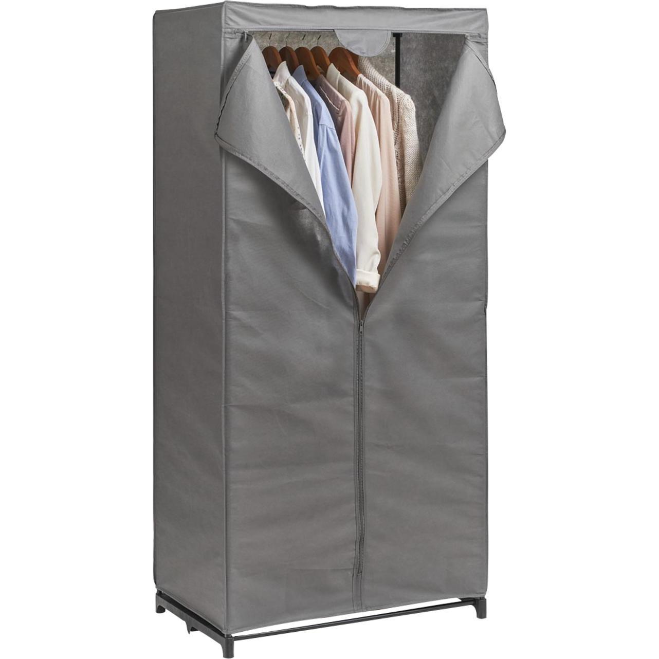 Thumbnail - Zeller Present, Kleiderschrank, Textil Schrank (75 x 50 x 160 cm)
