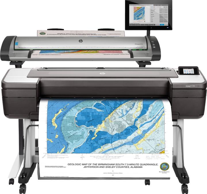 Actual product image HP Designjet T1700dr (Ink, Colour)