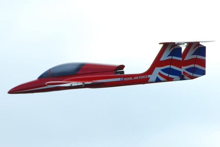 Produktbild JSM Mini Xcalibur 1310 mm (Red Package) (Jet)
