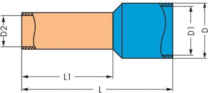 Actual product image Wago Wire end ferrule