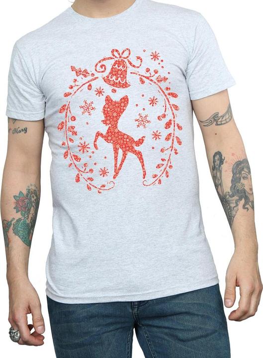 Produktbild Disney Bambi Christmas Wreath TShirt (S)