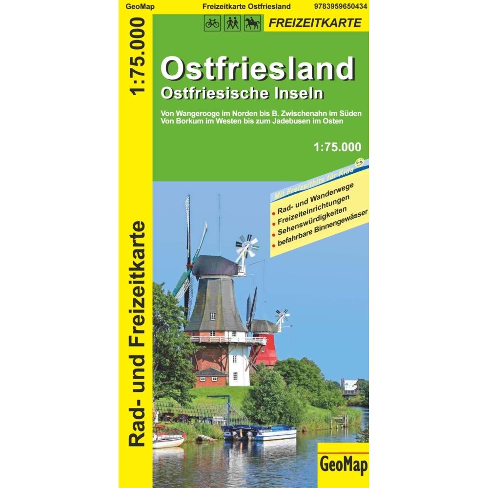 :Ostfriesland Ostfriesische Insel, Landkarte