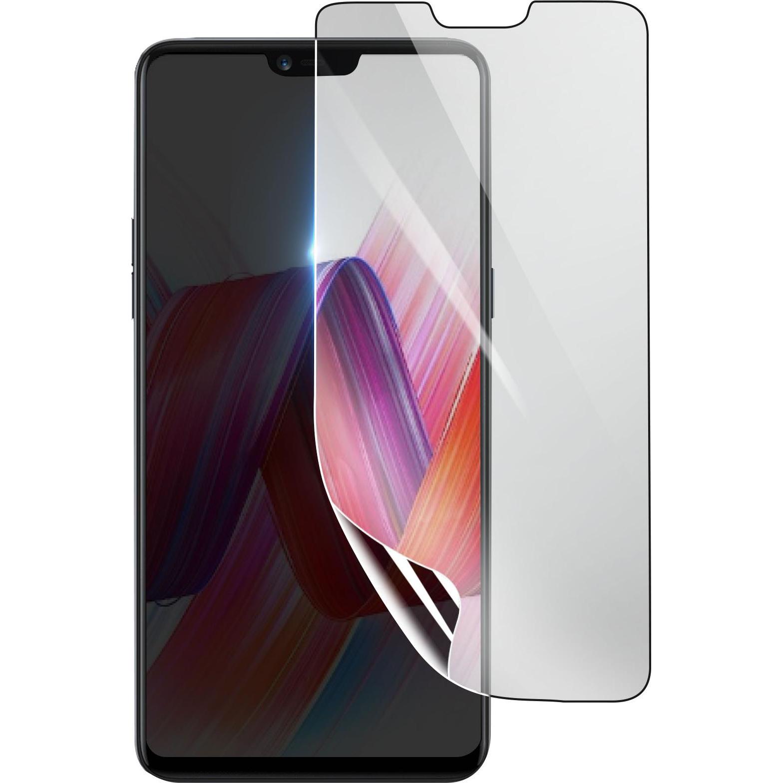 3MK Hydrogel Bildschirmfolie für Oppo R15 Pro (1 Stück, Oppo R15 Pro), Smartphone Schutzfolie, Transparent