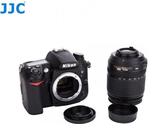 Produktbild JJC Gehäuse und Objektivrückdeckel für Nikon F
