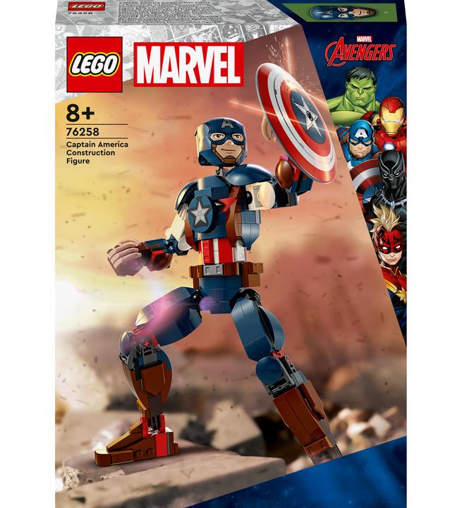 Actual product image LEGO Captain America Building Figure (76258, LEGO Marvel)