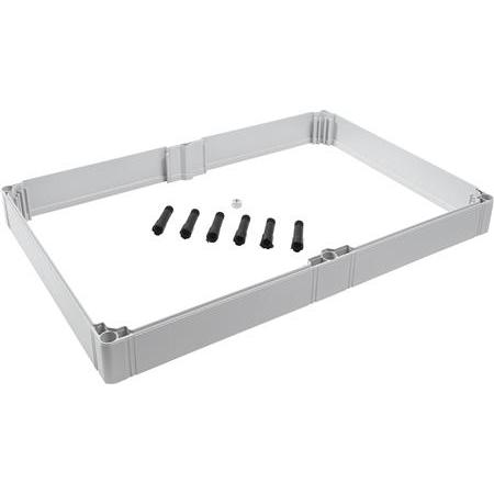 Ensto Wandschrank mittelgrosser Rahmen Cubo P 400 x 600 x 55 mm inkl. Befestigungsschrauben, Elektronikzubehör + Gehäuse