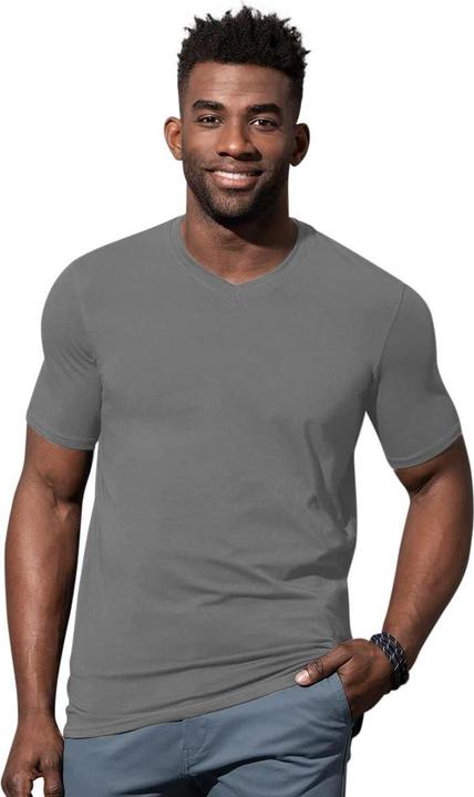 Produktbild Stedman TShirt Clive mit VAusschnitt (S)