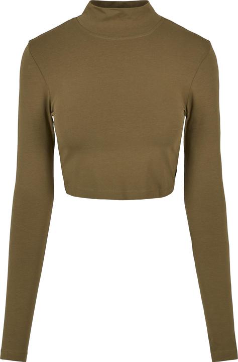 Produktbild Urban Classics Ladies Organic Cropped Turtelneck Longsleeve (4XL)