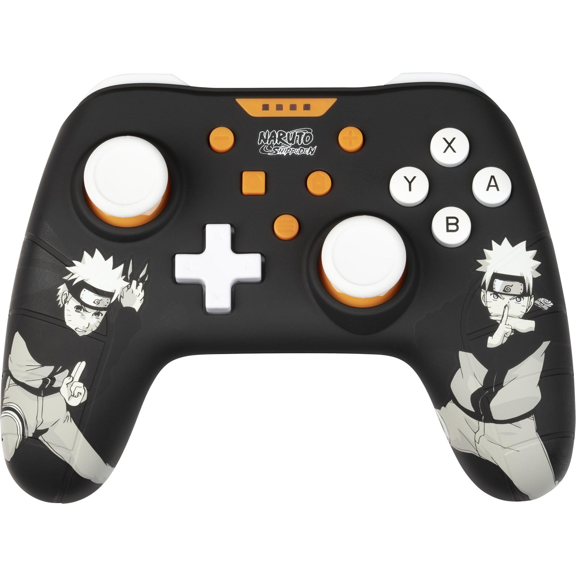 Konix Naruto Gamepad (PC, Switch), Gaming Controller, Schwarz