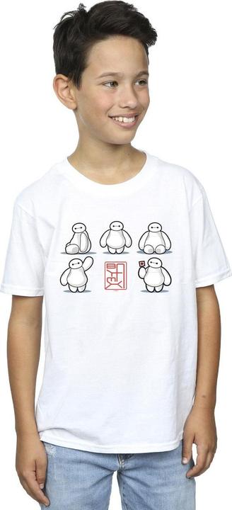 Actual product image Disney Boys Big Hero 6 Baymax Many Poses T-Shirt (152, 158)
