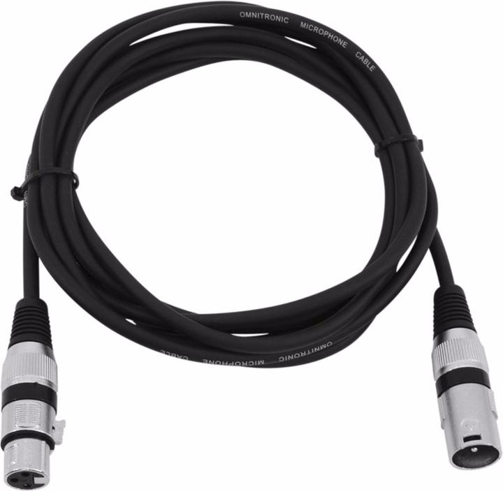 Actual product image Omnitronic Xlr - Xlr (1.50 m, XLR)