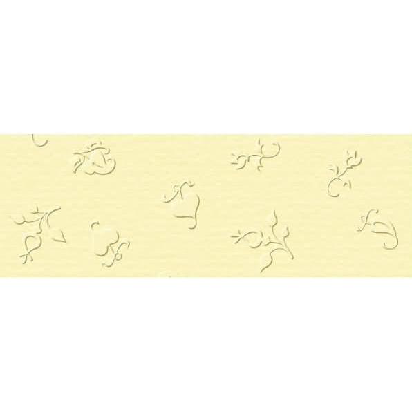 Ursus, Bastelpapier, Prägekarton Elegance 220g/qm 23x32cm VE=5 Blatt Bouquet chamois (220 g/m², 5 x)