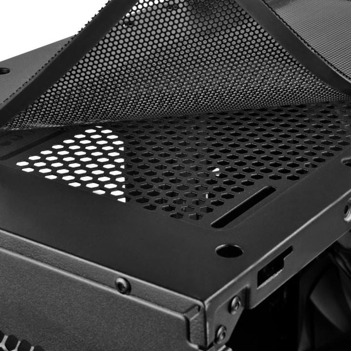 Actual product image Silverstone SST-KL07B-E - Kublai Midi Tower ATX Silent Computer Case, black (ATX, mATX, Mini-ITX, SSI CEB)