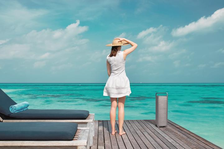 Actual product image Spa Solutions Escape P9 360° speaker Waterproof (16 h, Battery operated)