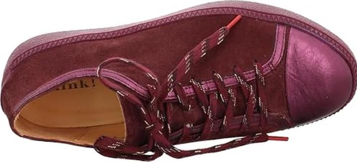 Actual product image Think! Turna Women's Sneakers with Removable Leather Insole and Natural Latex Sole (40)