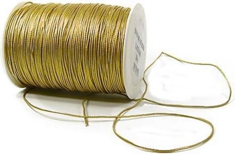Produktbild Star Geschenkband Mini Metallic String gold (1x)