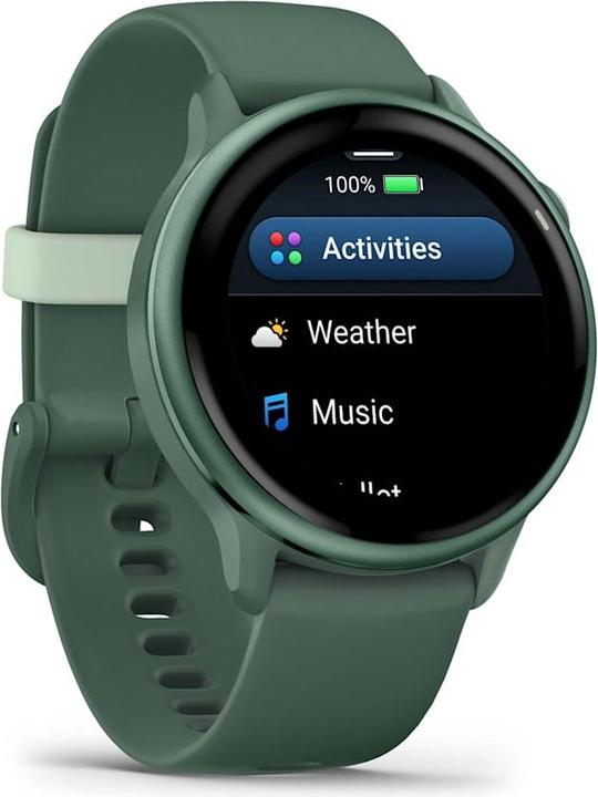 Produktbild Garmin vivoactive 6, GPS, Jasper Green/ J. Green Metallic, WW (42 mm)
