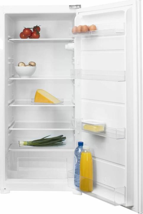 Image du produit Inventum IKK1222S - Inbouw koelkast - Nis 122 cm - 193 liter - Superkoelen - 5 plateaus - Sleepdeur - Wit (193 l)