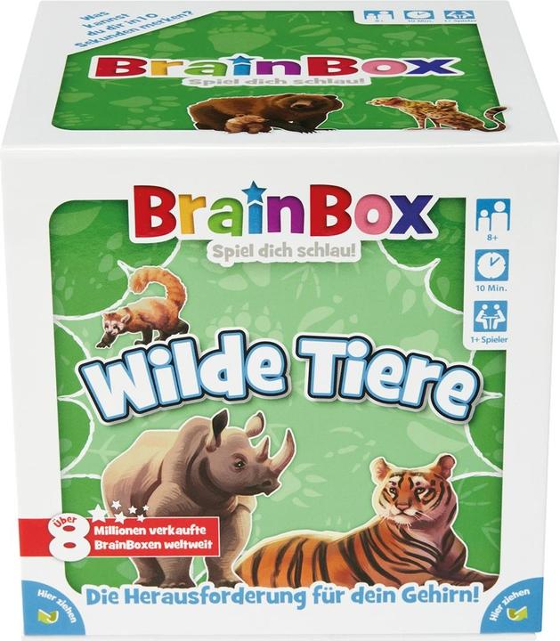 Actual product image Brainbox Brain Box- Wild animals (German)