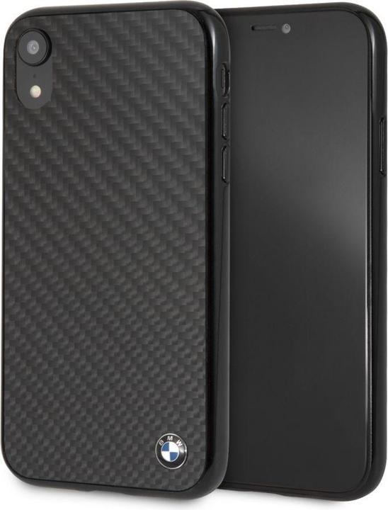 Actual product image BMW Case hardcase BMHCI61MBC iPhone Xr czarny/black Siganture-Carbon (Apple iPhone XR)