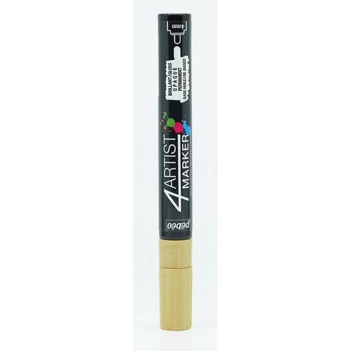 Pebeo, Marker, 4Artist Marker 4mm Rund (Gold, 4 mm)