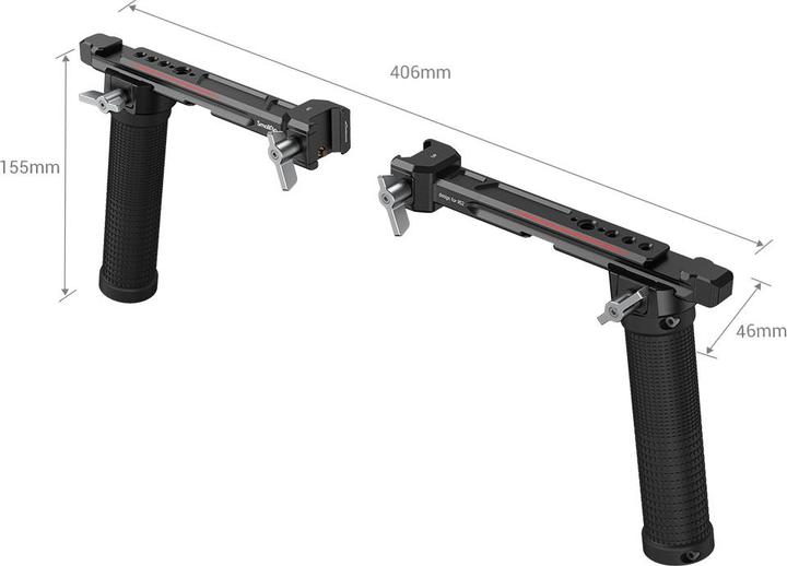 Immagine prodotto SmallRig Impugnatura doppia per DJI RS 2/RSC 2 - 3027 (Maniglia cardanica)