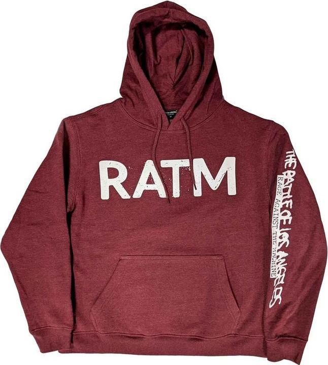 Immagine prodotto Rage Against the Machine Battle 99 Felpa con Cappuccio Stampa posteriore Adulto Unisex (XXL)
