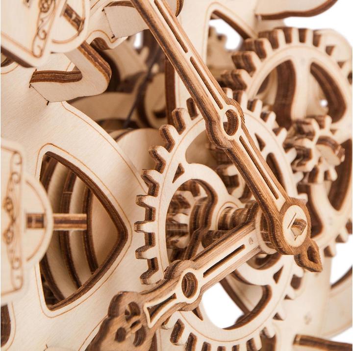 Actual product image Wood Trick Pendulum Clock - Wall Clock - 3D Wooden Kit