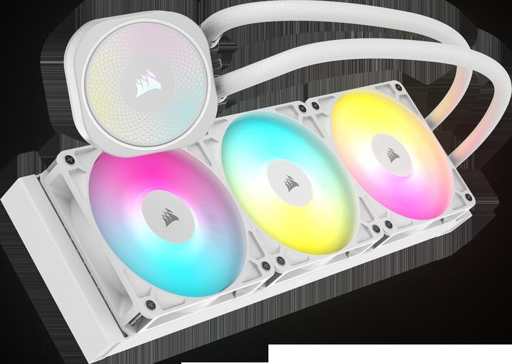 Image du produit Corsair NAUTILUS 360 ARGB White, 360mm Radiator, Liquid CPU Cooler
