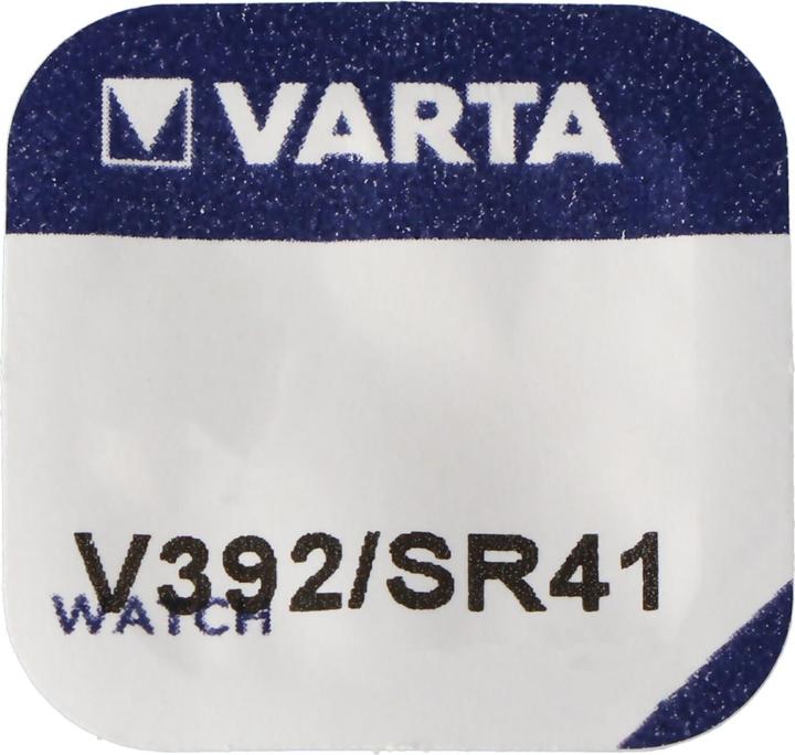 Actual product image Varta Watch V392 (1 pcs., LR41, 38 mAh)