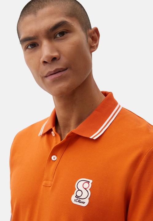 Produktbild S.Oliver Poloshirt Kurzarmshirt mit Polokragen Regular Fit (XXL)
