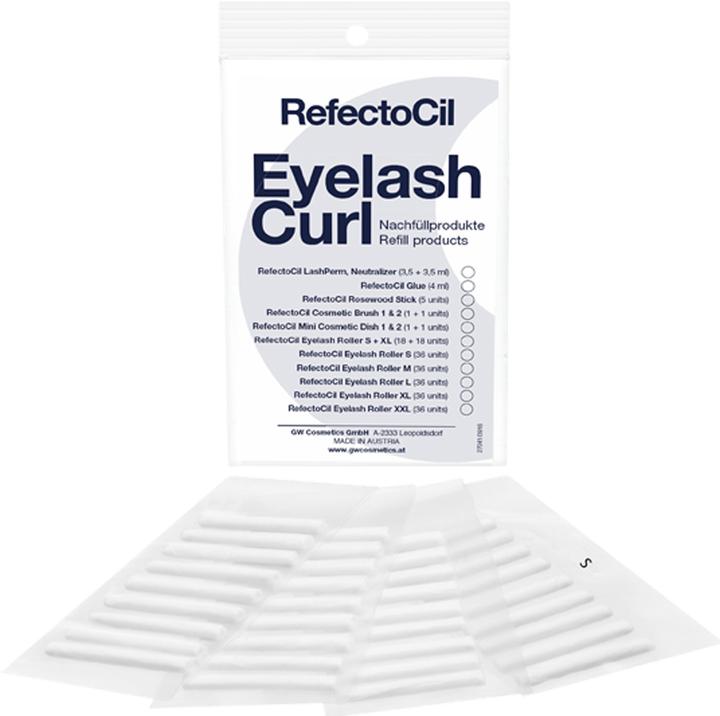 Actual product image Refectocil Eyelash Curl Roller 36 rolls (White)