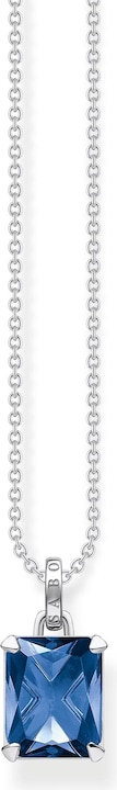 Produktbild Thomas Sabo Kette blauer Stein (925er Silber, 40 - 45 cm)
