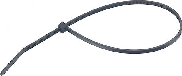 Produktbild ABB Standard-Kabelbinder Ty-Fast® (L x B) 290 mm x 3.6 mm Ty-Fast Farbe: Schwarz (UV-beständig) 100 St. (Kunststoffkabelbinder, 290 mm, 100 Stk.)