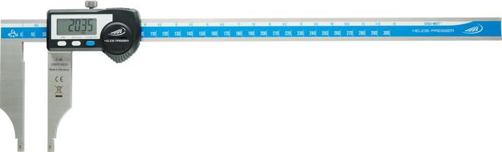 Helios Preisser Workshop caliper digital 300mm without tips IP65 (30 cm)