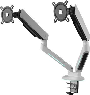 Produktbild One for All Monitor Halterung Experience RGB Dual weiá (Tisch, 45", 14 kg)