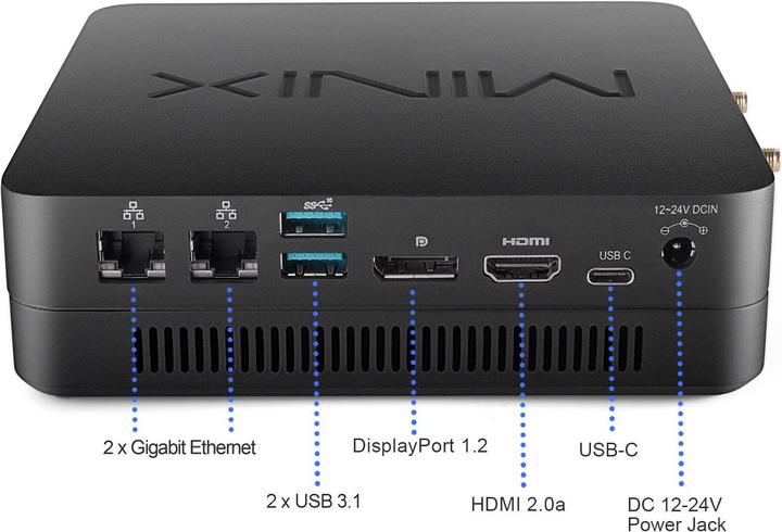 Produktbild Minix NGC-7 Mini PC, Windows 10 Pro (Win 10 Pro)