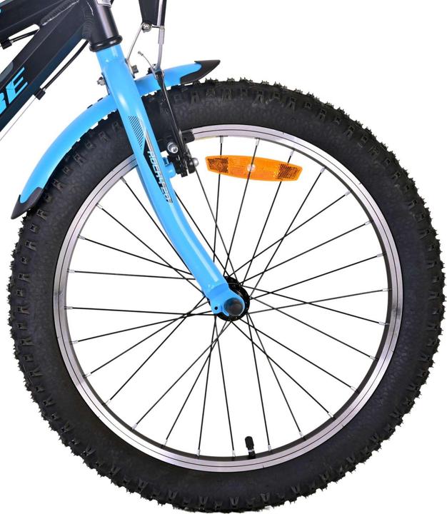 Produktbild Volare Rocky Kinderfiets - 20 inch - Blauw Zwart - 95% afgemonteerd - 6 speed - Prime Collection (20")