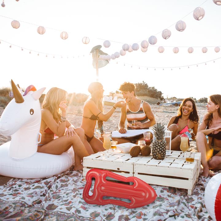 Produktbild Relaxdays Aufblasbare Rettungsboje
