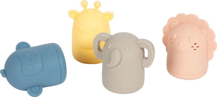 Actual product image small foot Silicone Bath Toys Set