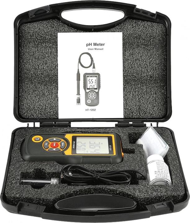 Actual product image LiebeWH Digitales PH-Messgerät HT-1202 0,05 pH Tester (pH measuring instrument)