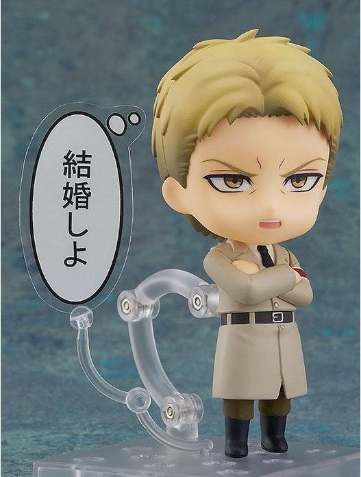 Actual product image Good Smile Company MF Attack On Titan Reiner Braun Nendoroid 10cm