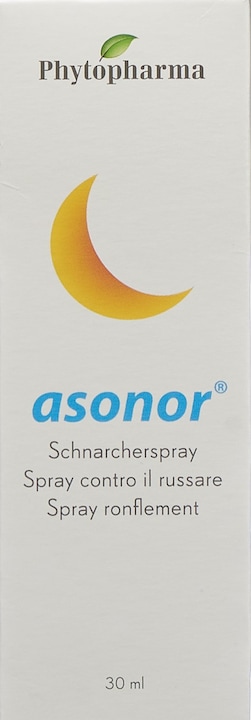 Actual product image Phytopharma Asonor snoring spray (1 Piece)