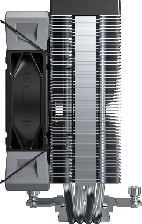 Produktbild Montech NX400 Black CPU-Kühler - 120mm, schwarz (120 mm)