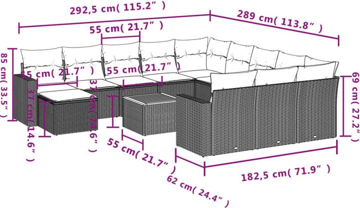 Produktbild vidaXL Ben