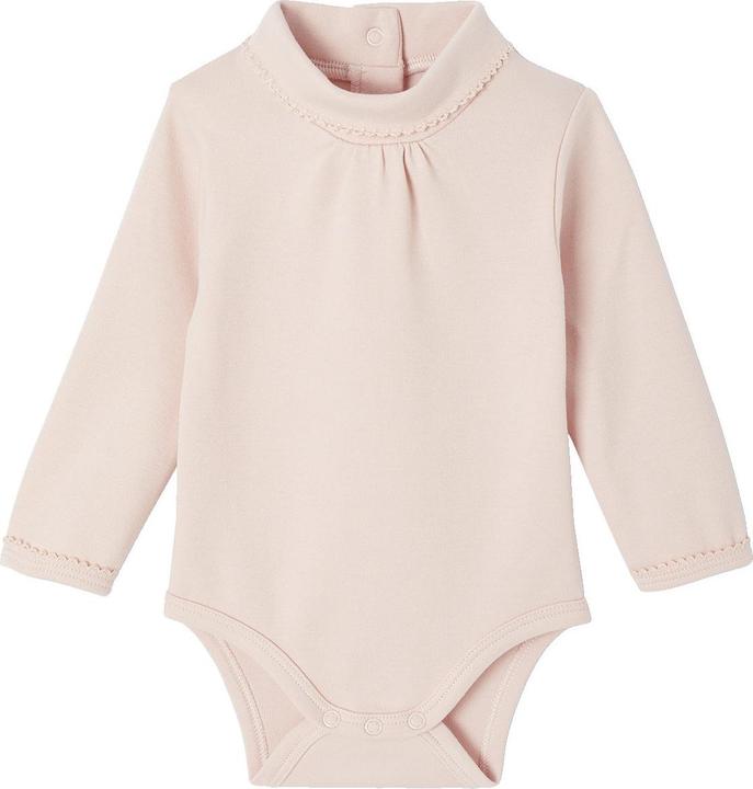 Produktbild Vertbaudet 2er-Pack Baby Bodys mit Rollkragen und langen Ärmeln (80)