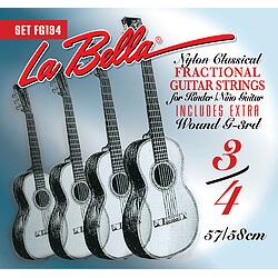 La Bella FG 134 3/4 Guitar (Gitarre), Saiten
